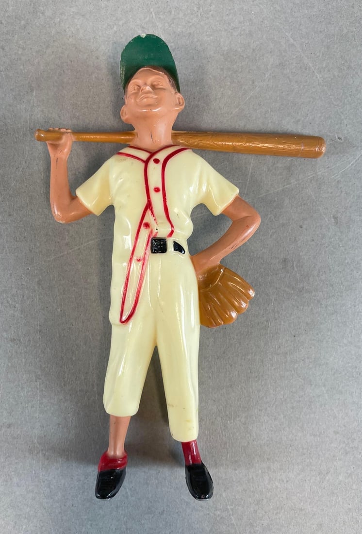 1960s Hartland Bat Boy Plastic Figure: Measures 6 inches