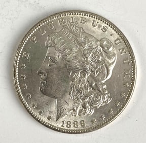 1888 US $1 Morgan Silver Dollar