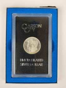 1883 US Mint Uncirculated Carson City Morgan Silver Dollar