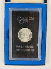 1884 US Mint Uncirculated Carson City Morgan Silver Dollar