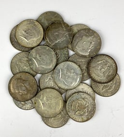 Group of 20 Kennedy Half Dollars