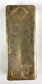 Johnson Matthey 100 oz .999 Silver Ingot/ Bar
