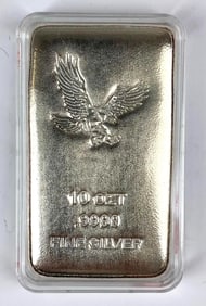 American Eagle 10 oz .999 Fine Silver Ingot/ Bar