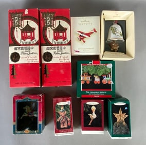 Group of Christmas Ornaments and More