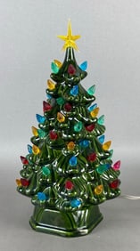 Light-Up Ceramic Christmas Tree