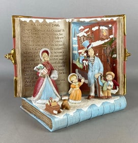 Charles Dickens A Christmas Carol Ceramic Display
