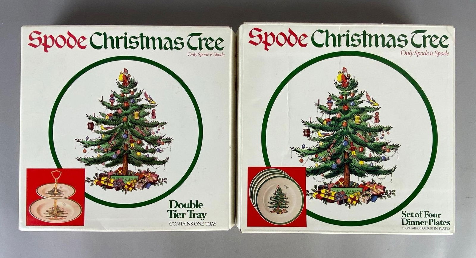 Spode Christmas Tree Pattern Porcelain Serving Items (1 of 5)