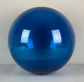 Cobalt Glass Sphere