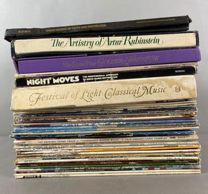 Large Group of Assorted Vinyl Records and More