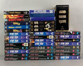 Group of 39 Assorted VHS Tapes