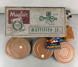 Group of Vintage Camera Items