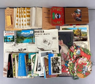 Group of Assorted Ephemera Items