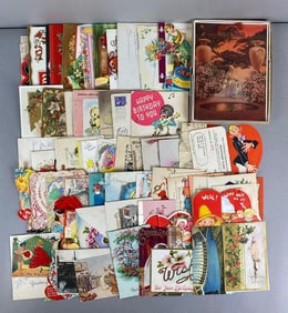 Large Group of PostCards and More