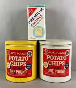 Group of 3 Vintage Tins
