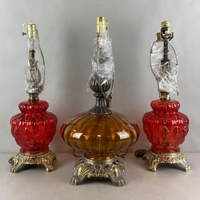Group of 3 Table Lamps
