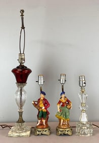 Group of 4 Table Lamps