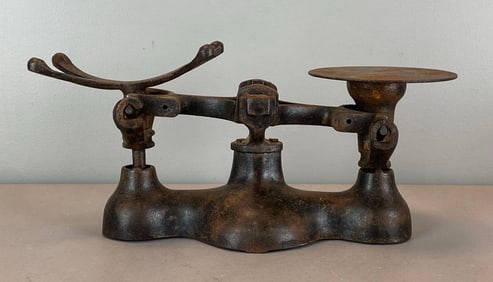 Antique Cast Iron Scale