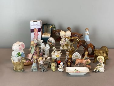 Group of Assorted Figurines and More