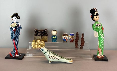 Group of Assorted Asian Items