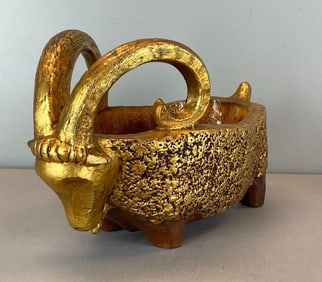 1963 Ram Pottery Serving Bowl