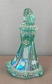 Fenton Hand Painted Signed Glass Angel