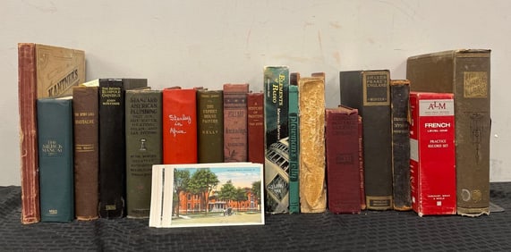Group of Assorted Vintage Books and More