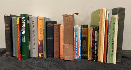 Group of Assorted Vintage Books and More