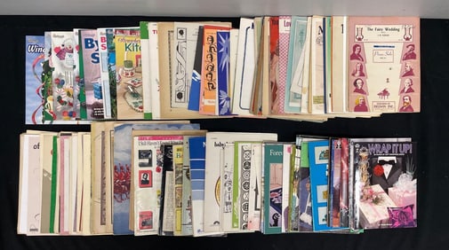 Group of Songbooks and Craft Magazines