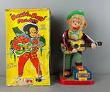 Vintage Rosko Battery Operated Rock n Roll Monkey