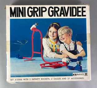 Woolworth Tomy Mini Grip Gravidee Rocket Building Toy