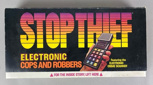 1979 Parker Brothers Atop Thief Electronic Cops and Robbers