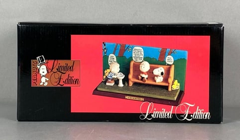 Peanuts LE Hand Painted A Day In The Park Porcelain Figurine