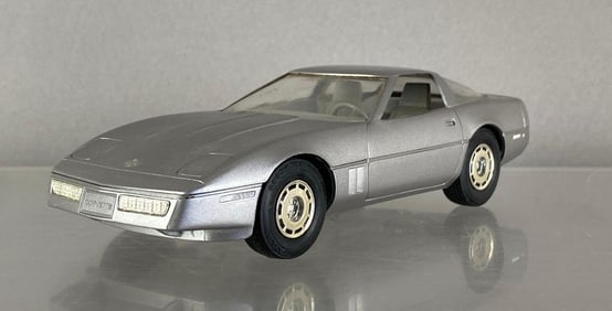 1984 Chevrolet Corvette Silver Dealership Promotional Car