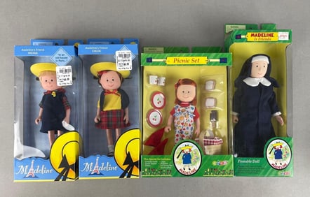 Group of Madeline and Friends Poseable Dolls