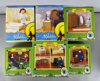Group of Madeline and Friends Old House in Paris Furniture Sets
