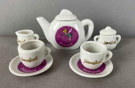 Disneyland Tinkerbell Miniature Tea Set