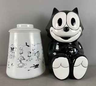 Group of 2 Cookie Jars