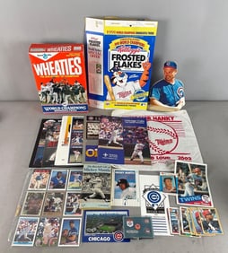 Group of Baseball Cards and Programs