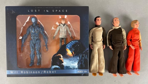 Group of Lost in Space Action Figures