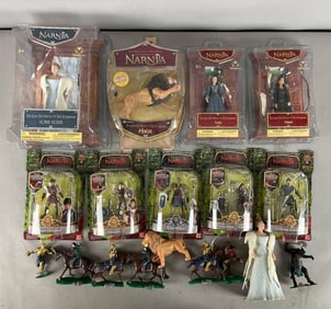 Group of Play Along Chronicles of Narnia Action Figures and More