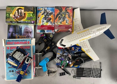 Group of Building Block Sets and Model Kits