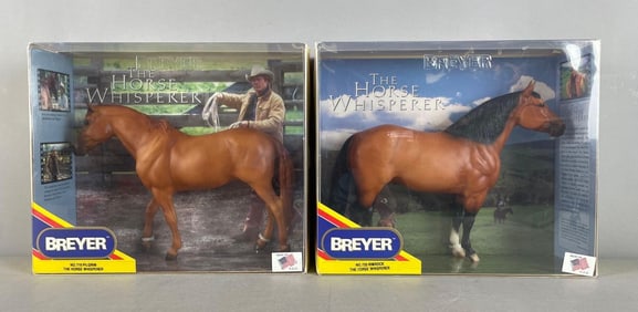 Group of 2 Breyer The Horse Whisperer Plastic Horses