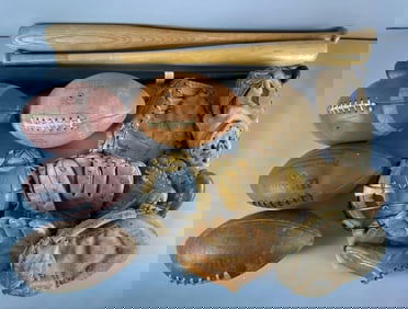 Group of Vintage Sports Equipment