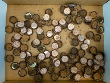 Group Imitation Peach Soda Cork Crown Cork Bottle Caps