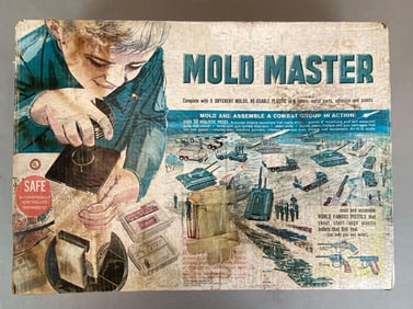 1963 Kenner Electric Mold Master Childrens Activity Set