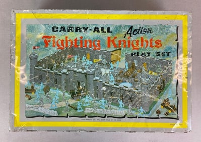 Marx Garry-All Avtion Fighting Knights Travel Playset