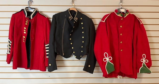Group of Assorted Wool Military Jackets