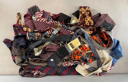 Group of Assorted Mens Neckties