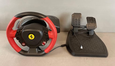Thrustmaster Ferrari 458 Spider Computer Gaming Racing Set