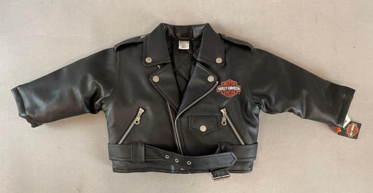 Harley Davidson Motorcycles Toddler Leather Jacket